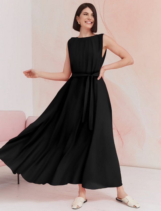 черное платье 21