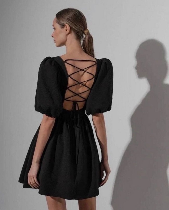 черное платье 6