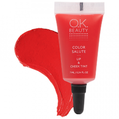 OK Beauty Тинт для губ и щек Color Salute, geisha