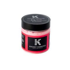 KHOMEY COSMETICS Сахарный кремовый скраб для тела из масел Klubnichka, сладкая клубника 150