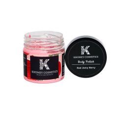 KHOMEY COSMETICS Соляная Скраб-Полироль для тела Red Juicy Berry, свежая клубника 180