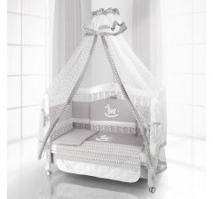 Комплект в кроватку Beatrice Bambini Unico IL Cavallo Nuvole 125х65 (6 предметов)