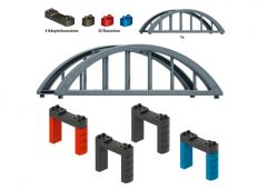 Конструктор Marklin Набор строительных блоков надземного железнодорожного моста