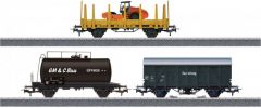 Marklin Дополнительный набор грузовых вагонов для железной дороги Стройплощадка