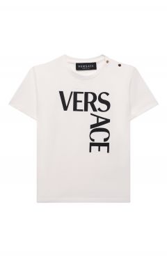 Хлопковая футболка Versace