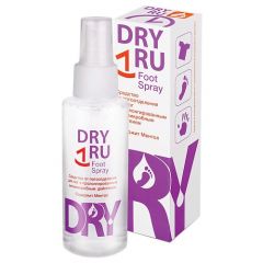 DRY RU Средство от потоотделения для ног с пролонгированным действием Foot Spray 100.0