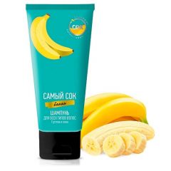 САМЫЙ СОК Шампунь для всех типов волос Густота и Сила с натуральным соком банана 200.0
