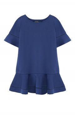 Хлопковое мини-платье Polo Ralph Lauren