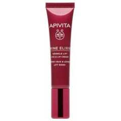 Apivita Крем-лифтинг для кожи вокруг глаз и губ Wine Elixir Wrinkle Lift Eye & Lip Cream, 15 мл