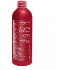 Kapous Professional GlyoxySleek Hair Шампунь для волос, разглаживающий, с глиоксиловой кислотой, 500 мл