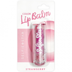 Бальзам-тинт для губ Аромат Клубники Color Chancing Crystal Lip Balm Strawberry, 3,4 гр