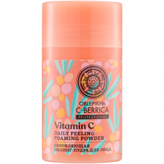 Natura Siberica пилинг-пудра Vitamin C Daily Peeling Foaming Powder обновляющая, 35 мл, 35 г