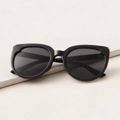 Солнечные очки с акриловой рамкой в форме кошачьего глаза