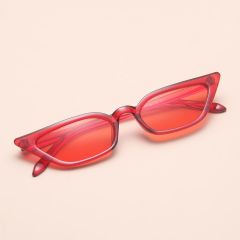 Прозрачные солнечные очки в форме кошачьего глаза