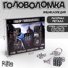 Головоломка металлическая