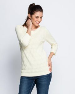 Пуловер, р. 58, цвет ваниль