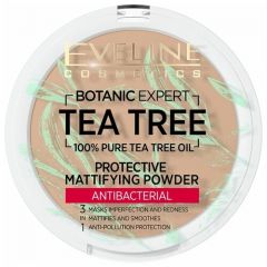 Eveline Cosmetics Пудра компактная Botanic Expert матирующая, антибактериальная 3 в 1 004 beige 9 г