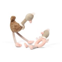 Мягкая игрушка BabyOno Набор игрушек Ostrich Family