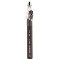 Lucas Cosmetics карандаш для бровей восковый Tinted Wax Fixator, оттенок 02 темно-коричневый