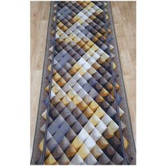 Ковровая дорожка на войлоке, Витебские ковры, с печатным рисунком, 2596, разноцветная, 0.8*4м