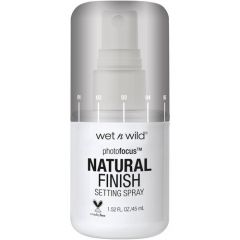 Wet n Wild спрей для фиксации макияжа Photo Focus Natural Finish Setting Spray, 45 мл, seal the deal