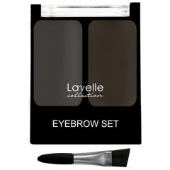 Тени для бровей Lavelle Тени для бровей набор двухцветный Eyebrow Set