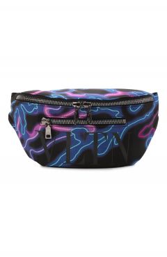 Текстильная поясная сумка Neon Camou Valentino