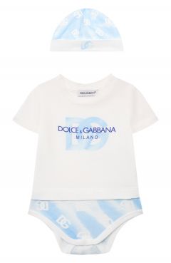Комплект из боди и шапки Dolce & Gabbana