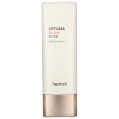 Heimish База под макияж с эффектом сияния Artless Glow Base SPF50+/PA+++, 40 мл, розовая