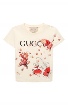 Хлопковая футболка Gucci