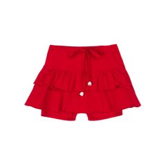 Playtoday Юбка-шорты детские трикотажные для девочки Cherry 12322107